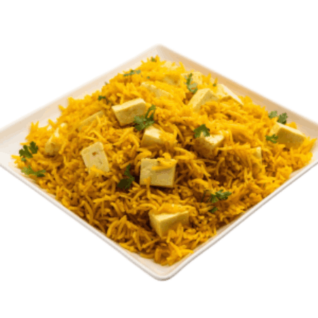 Paneer Hyderabadi Dum Biryani